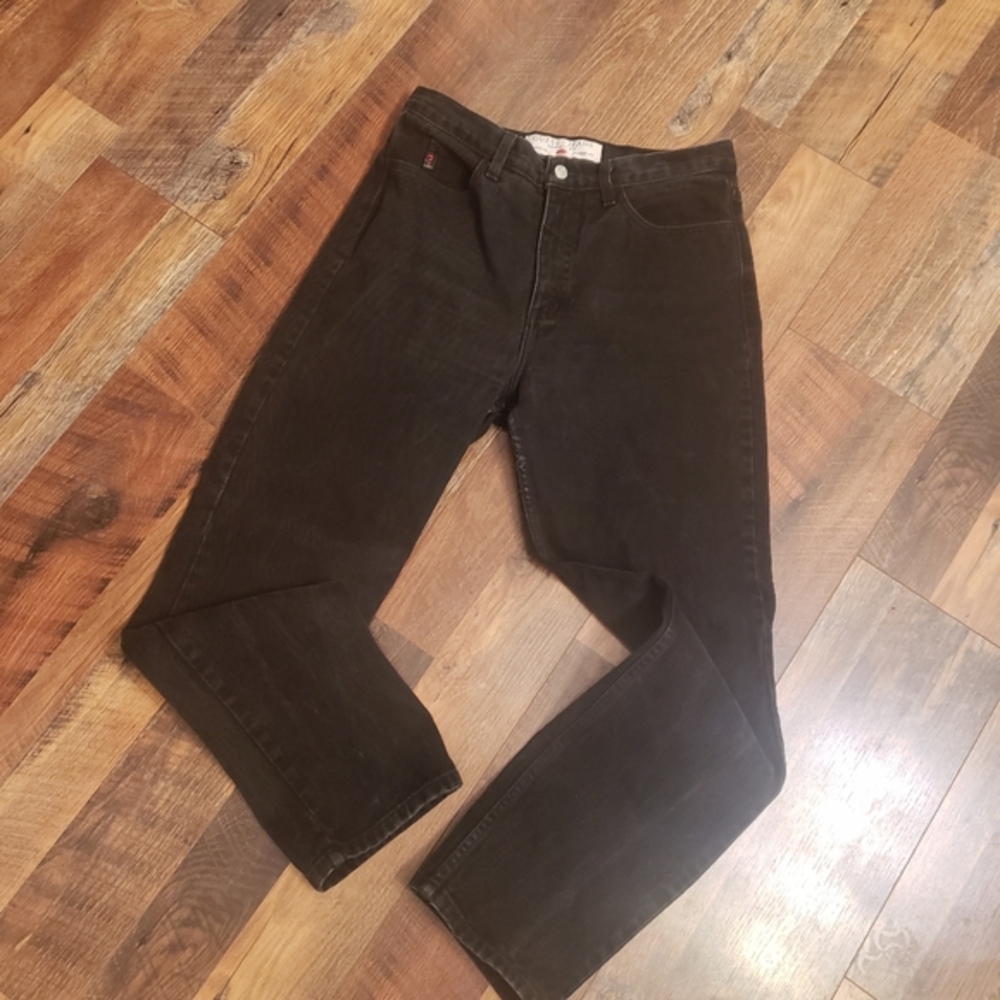 Vintage Y2K‎ Mens Guess black jeans 32x34